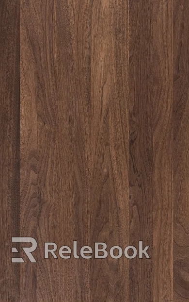 Wood grain black walnut color TV cabinet texture