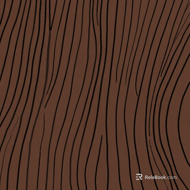 Coffee curve wood grain texture
