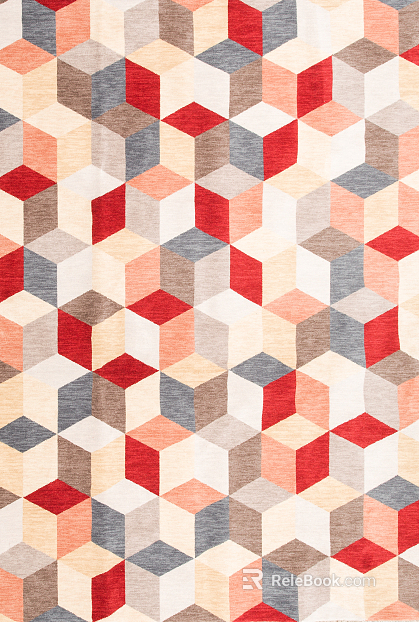 geometric carpet texture