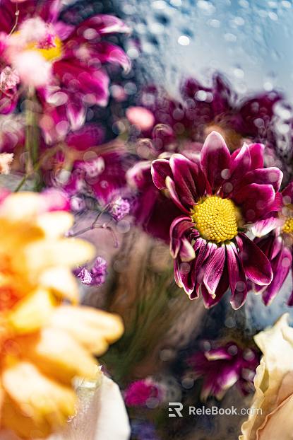 Plant painting texture