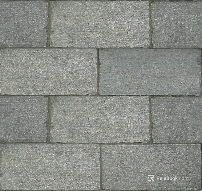 Grey Imitation Stone Brick Outdoor Wall Tile texture