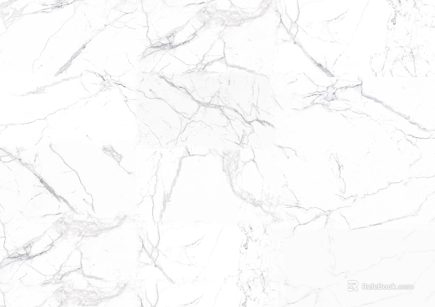 Mesh marble Hanjiang snow white marble texture