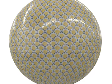 Tile PBR texture (ID:ffach715394)