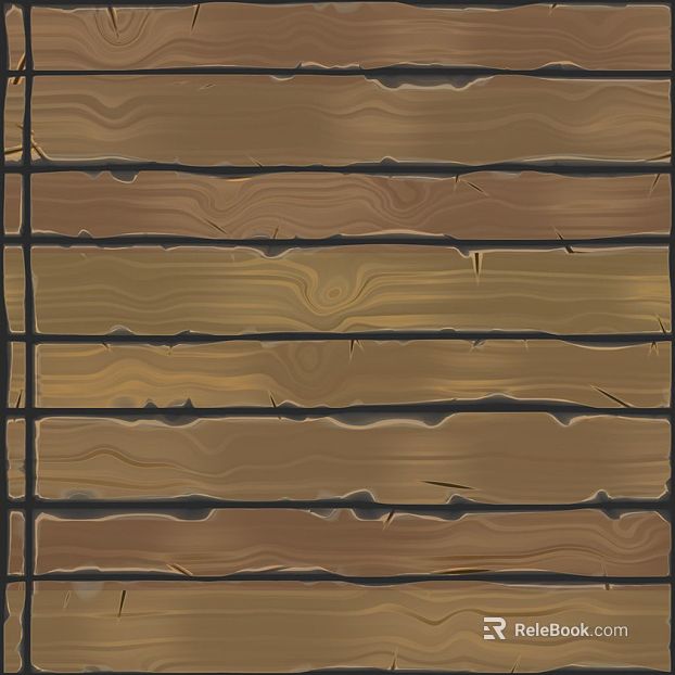 Brown yellow wood board interior wall texture