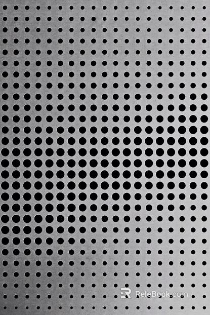 Perforated plate texture