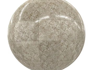 Marble Tile PBR texture (ID:ffach609394)