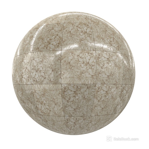 Marble Tile PBR texture