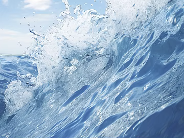 Blue Wave Waterprint Map texture (ID:ffaeh565196)