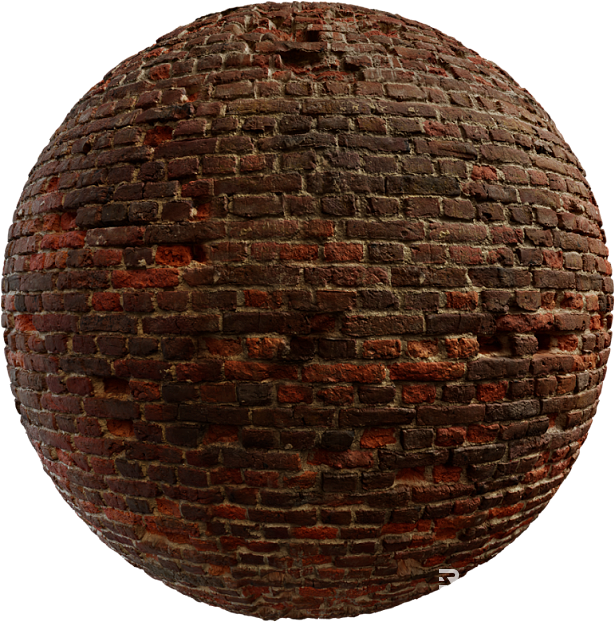 Brick wall PBR texture