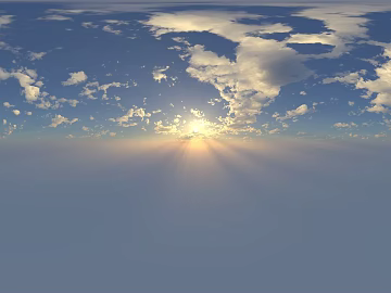 Sunrise Sunset Cloudy Blue Sky Landscape Landscape HDR texture (ID:ffach640456)