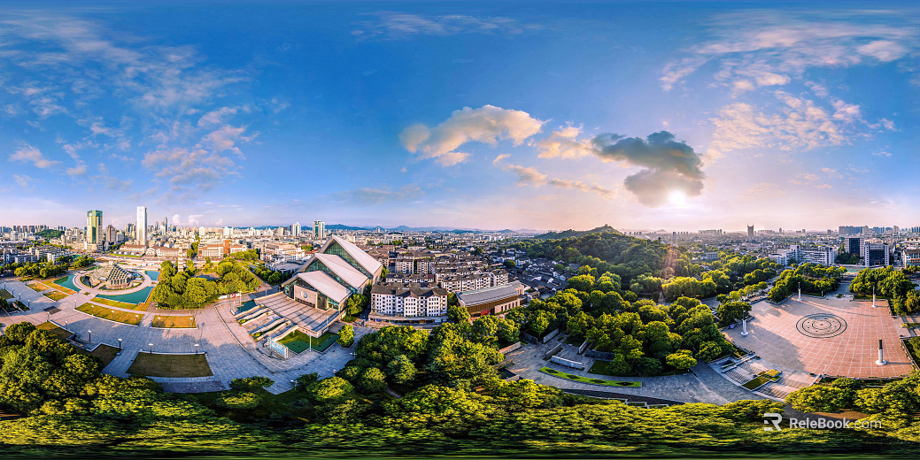 HDR Dawn Dusk Scenery Panorama texture