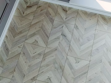 Light gray herringstone wood grain brick indoor ground texture (ID:ffaeh131936)
