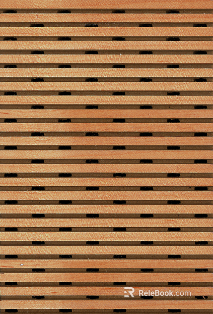 Sound-absorbing board green wood texture