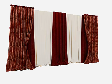 Curtains texture (ID:ffagg07066)