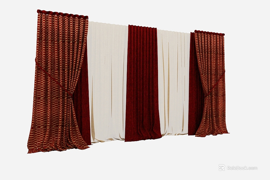 Curtains texture