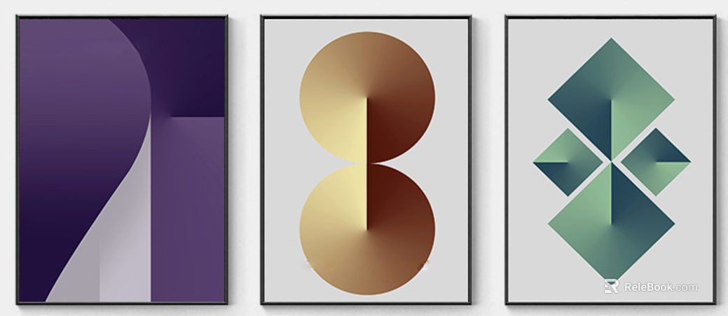 three-dimensional physical painting texture