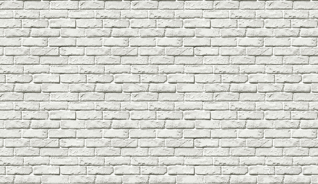 Brick wall exterior wall white square brick texture