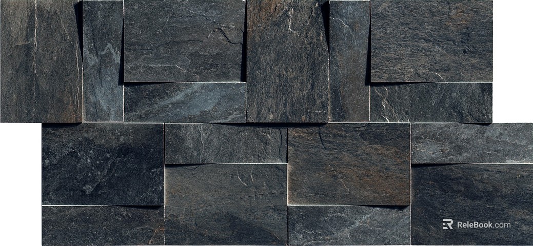 Culture stone gray rock wall background texture