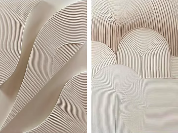 three-dimensional physical painting 3d model