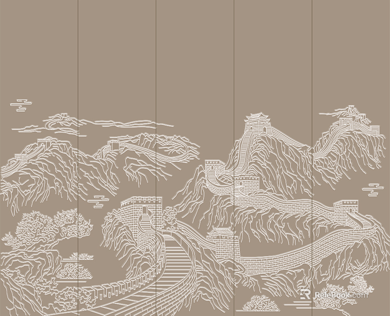 landscape painting texture