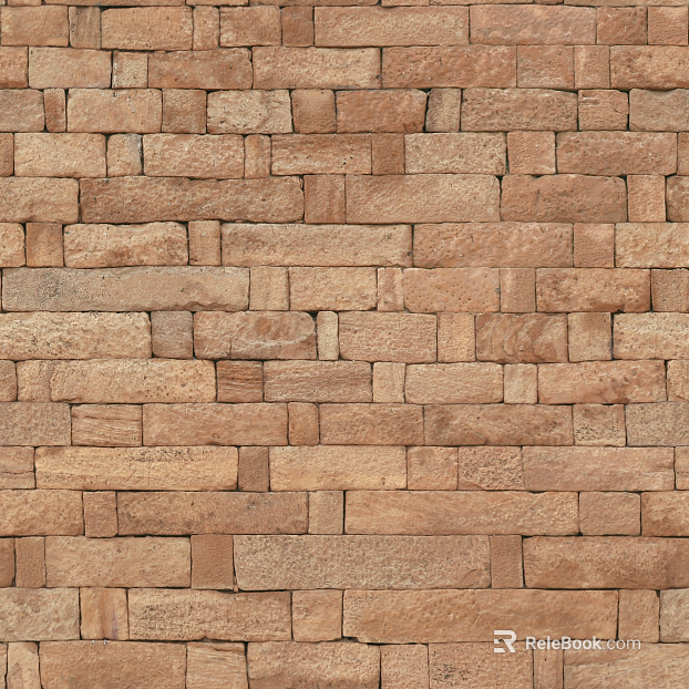 neat stone brick wall texture