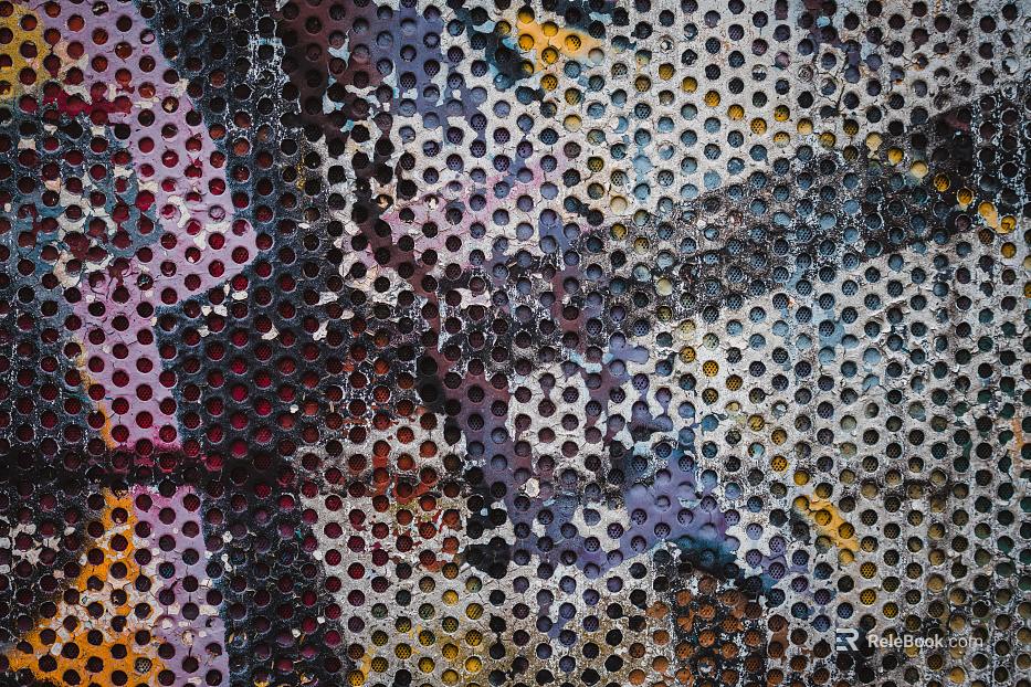 Perforated plate texture