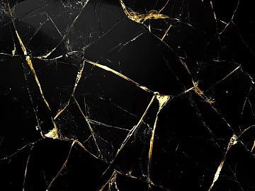 Black Golden Flower Marble texture (ID:ffach506255)