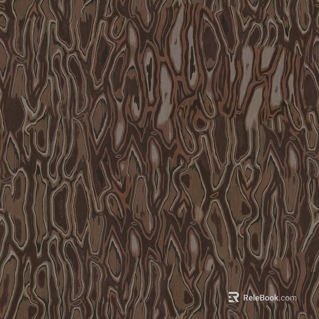 Modern technology dyed wood grain texture