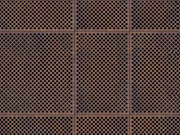 Perforated sheet metal texture (ID:ffach623956)