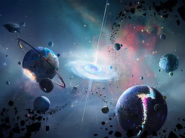 cosmic starry sky texture (ID:ffaag66742)