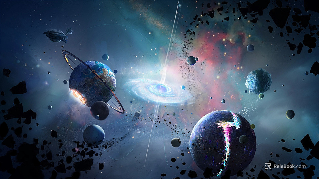 cosmic starry sky texture