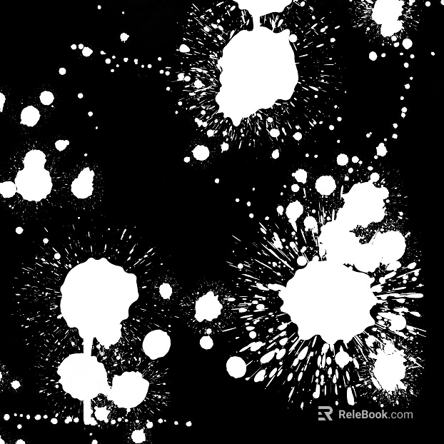 Black and White Splash texture