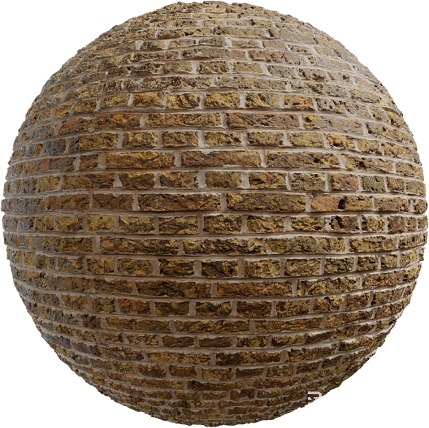 Brick wall PBR texture