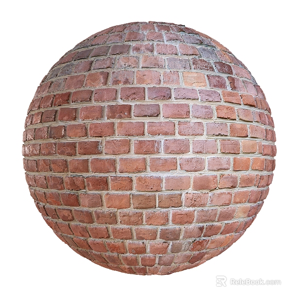 Brick wall 2PBR texture