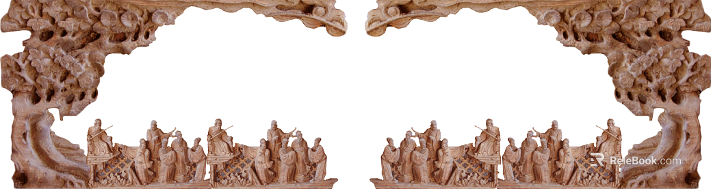 wood carving texture