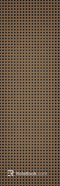 Light brown woven rattan cabinet door finish texture