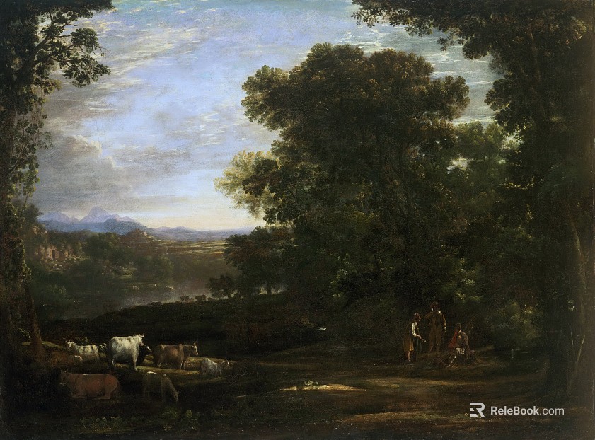 world famous painting landscape oil painting abroad texture