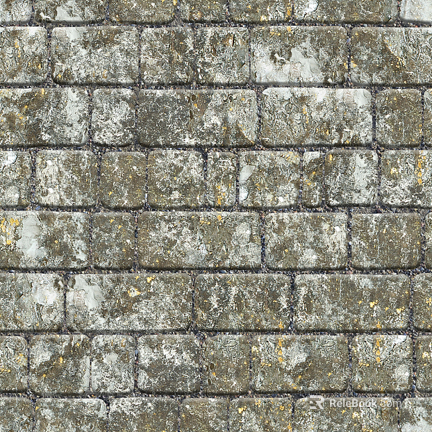 Square mosaic tile street stone paving pavement sidewalk pavement ground texture