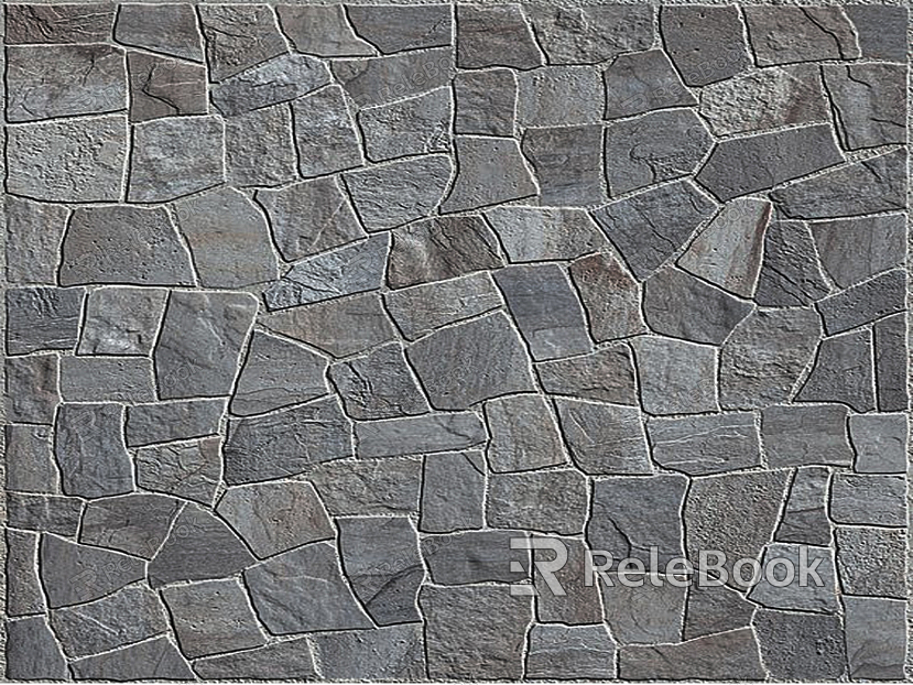 A Culture Stone image showcasing textured, earthy-toned synthetic stones arranged in a seamless pattern, ideal for rustic or modern architectural designs.