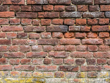 Modern old-fashioned red brick wall industrial wind brick wall dilapidated brick wall texture (ID:ffaeh820474)