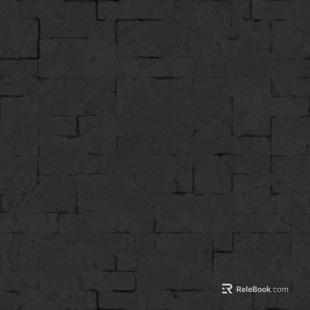 Dark Gray Culture Stone Background Wall texture