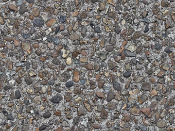 Pebbles Gravel Stone Sand Gravel Wash Stone 3d model