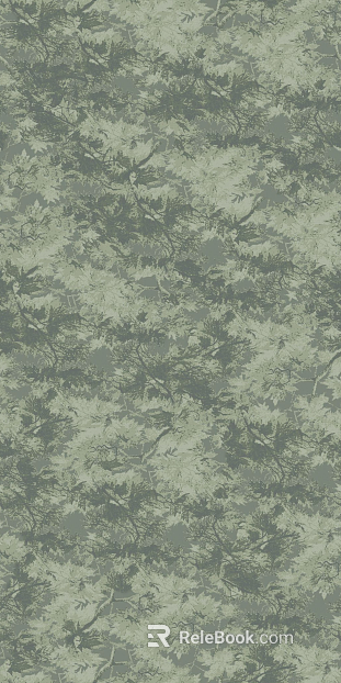 Grey green plant texture wall wallpaper texture