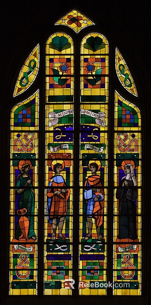 colored windows texture