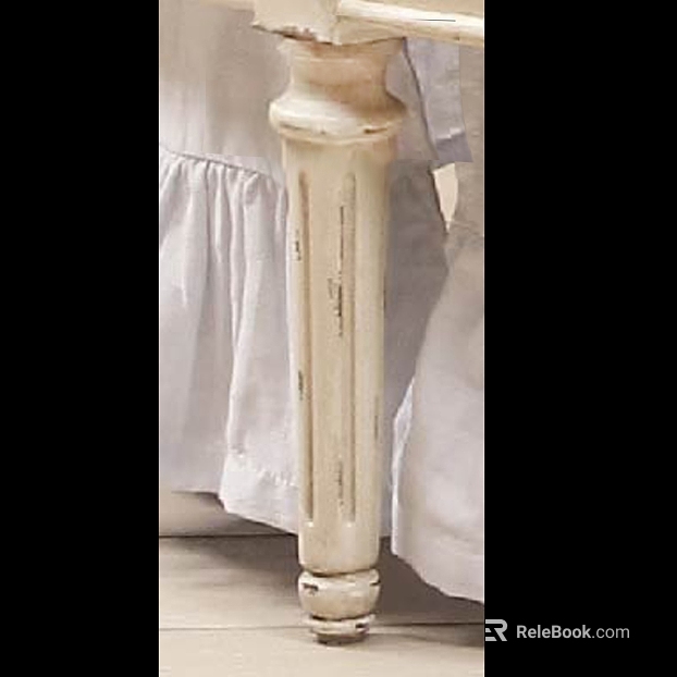 Vintage style white do old wooden table legs texture