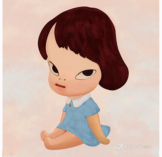 cartoon painting texture