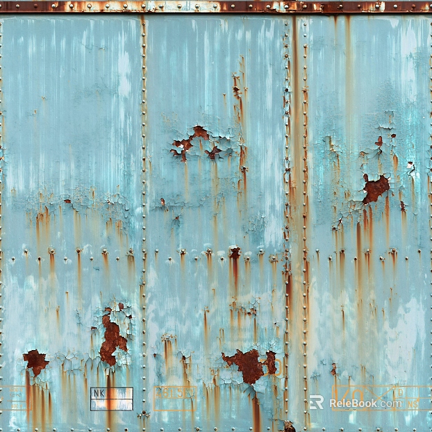 Rusty metal texture