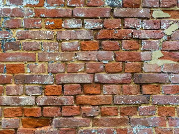 Modern old-fashioned red brick wall industrial wind brick wall dilapidated brick wall texture (ID:ffach988685)