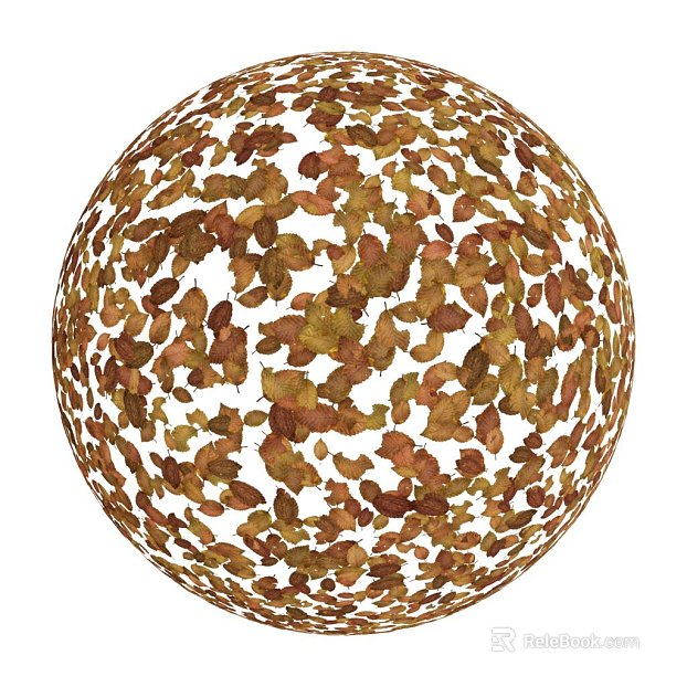 Leaf PBR texture