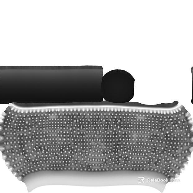 Silver gray perforated metal plate wall decoration texture